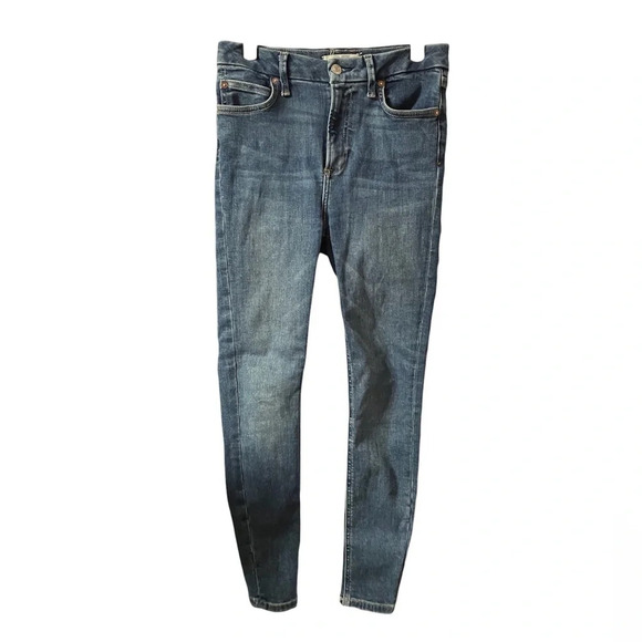 FREE PEOPLE MEDIUM WASH SKINNY JEANS - Picture 1 of 4
